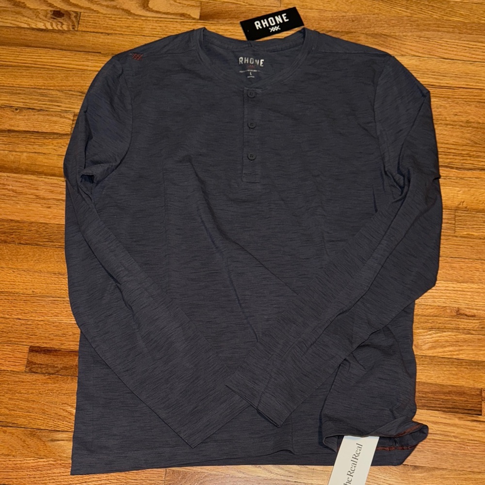 Rhone Men's Space Dye Henley